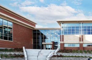 bld architecture ymca patchogue ny main entrance